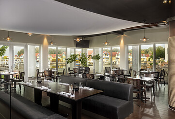 Seaport Bar & Restaurant at Precise Resort Hafendorf Rheinsberg